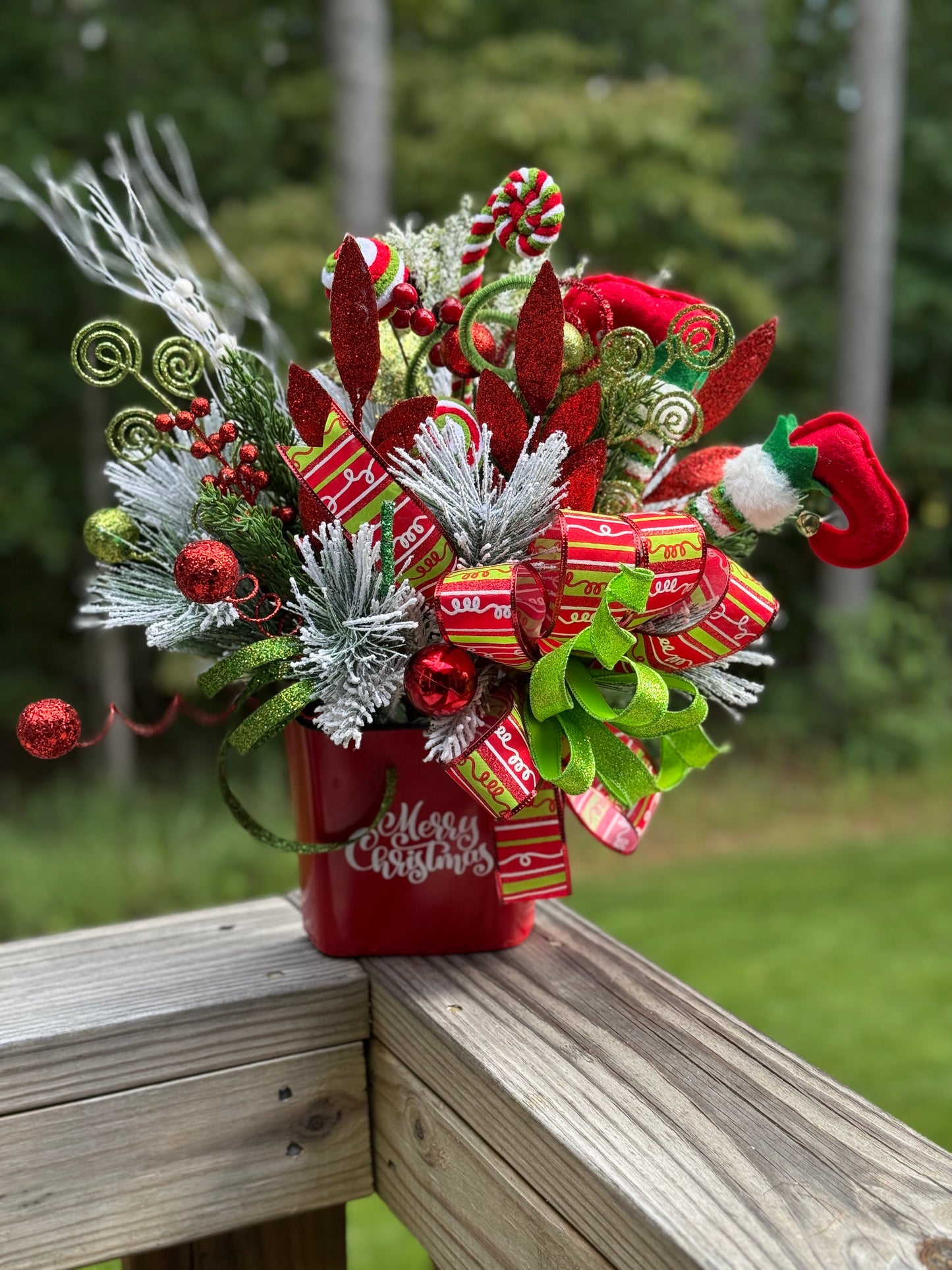 Vibrant Elf Floral Arrangement