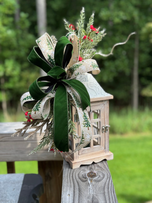 Decorative Winter/Holiday Lantern
