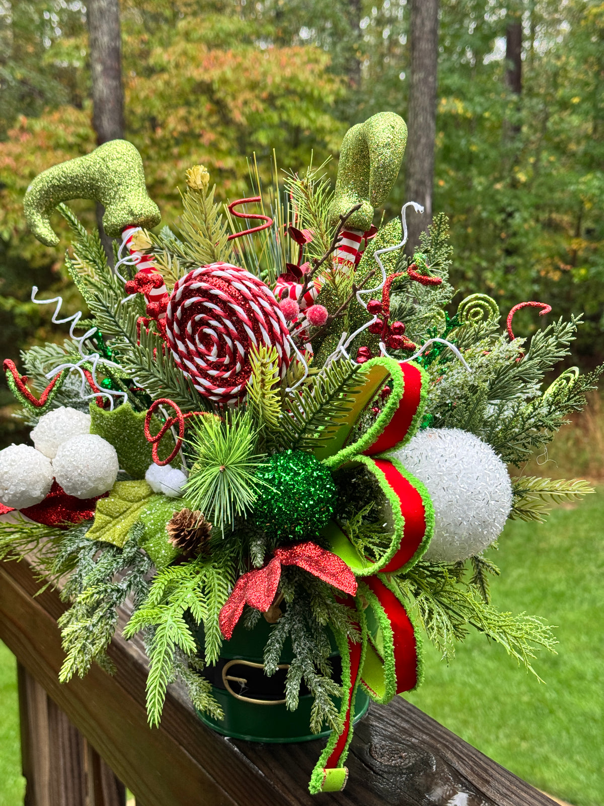 Whimsical Elf Floral Arrangement