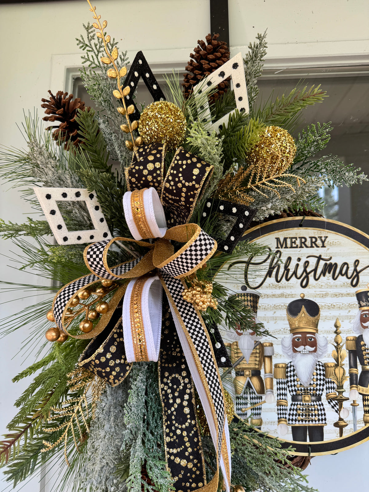 Nutcracker Elegance Wreath