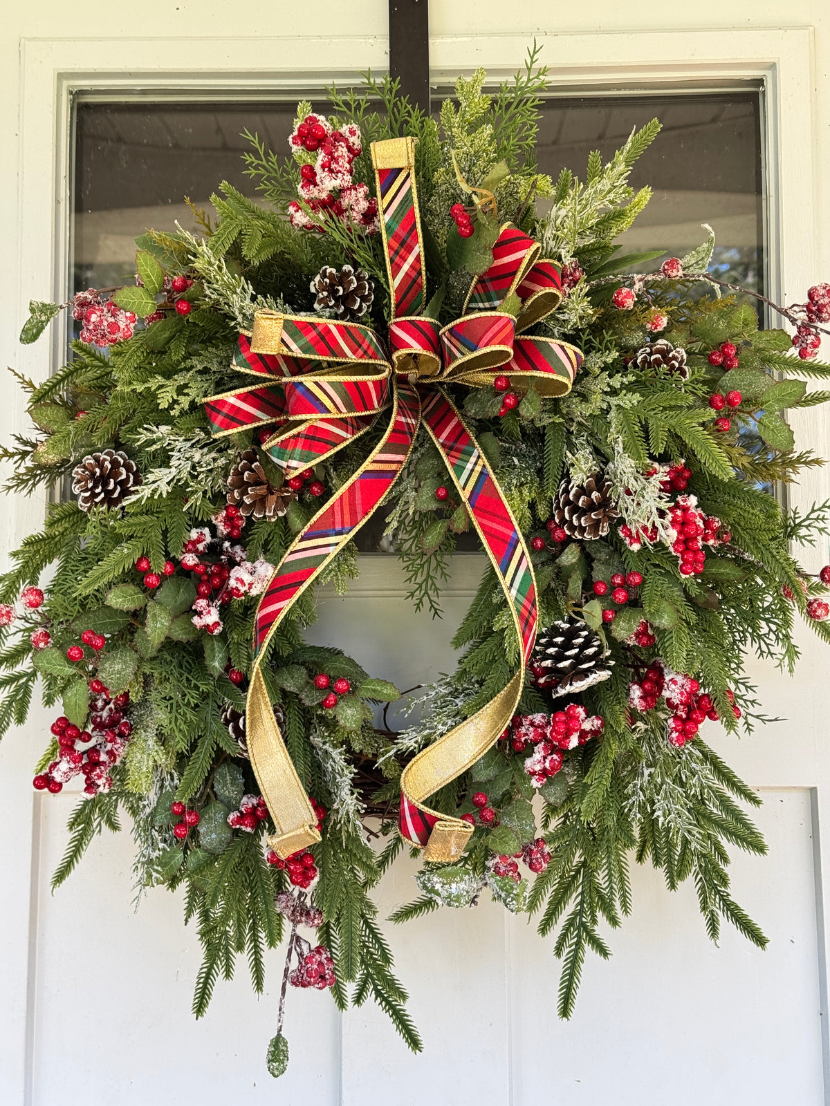 Classic Winter/Holiday Pine Wreath