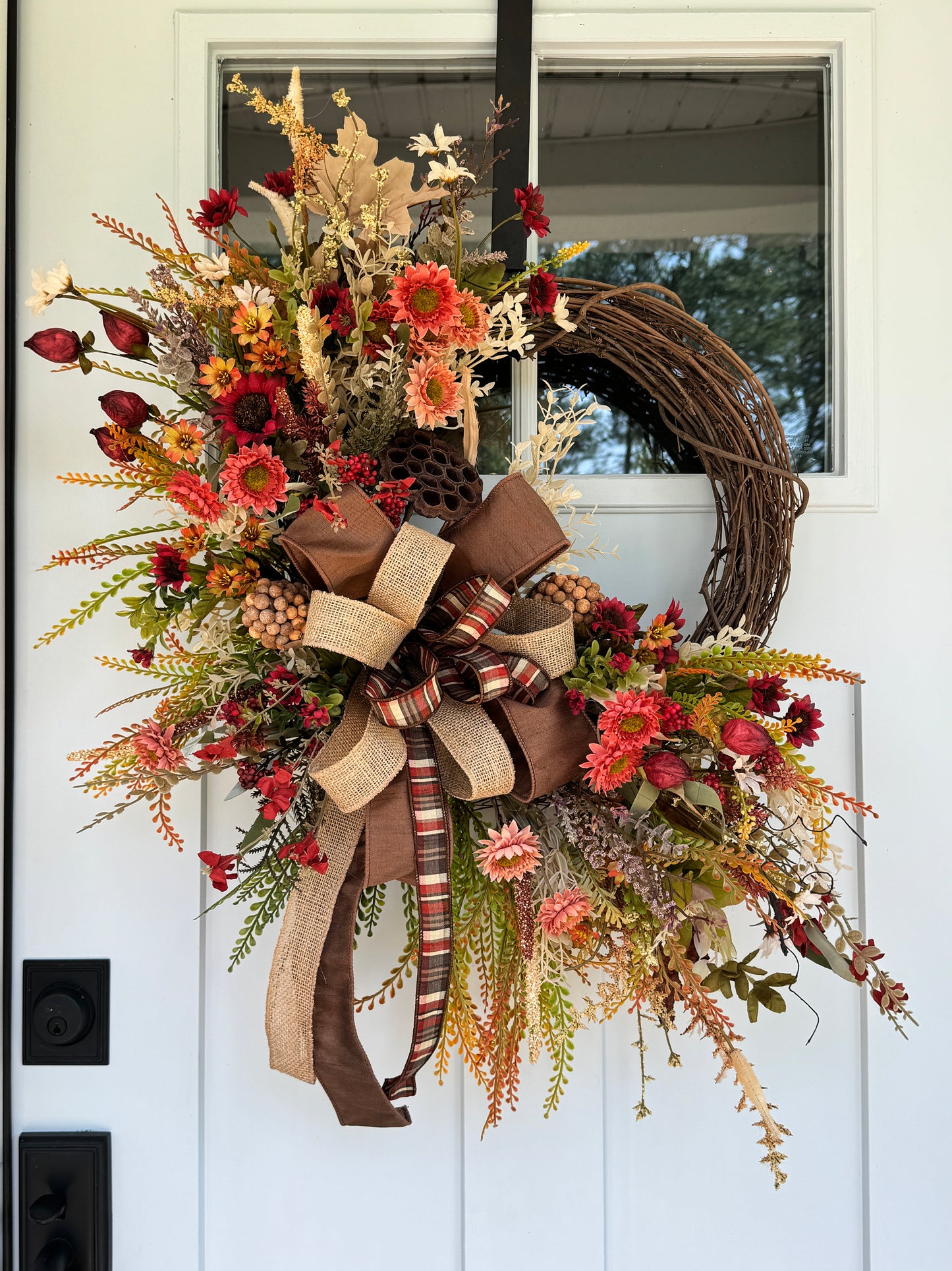 Rustic Grapevine Fall Wreath
