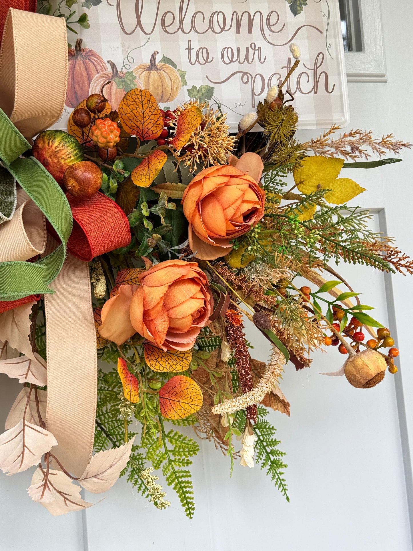 Welcome to Our Patch Wreath