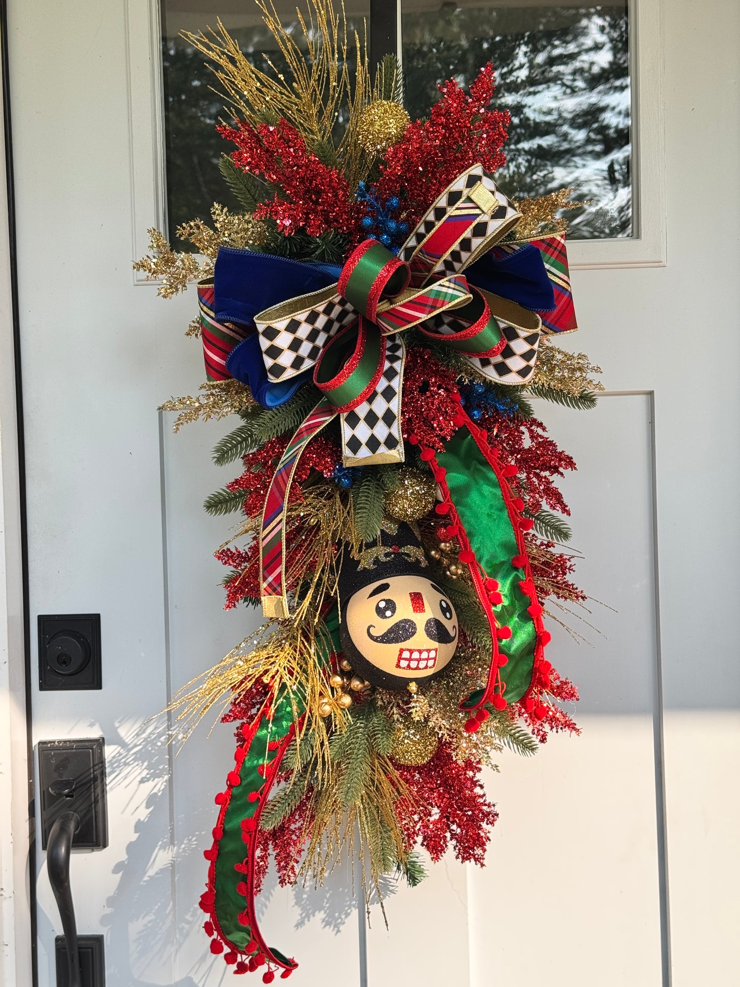 Christmas Nutcracker Swag/Wreath
