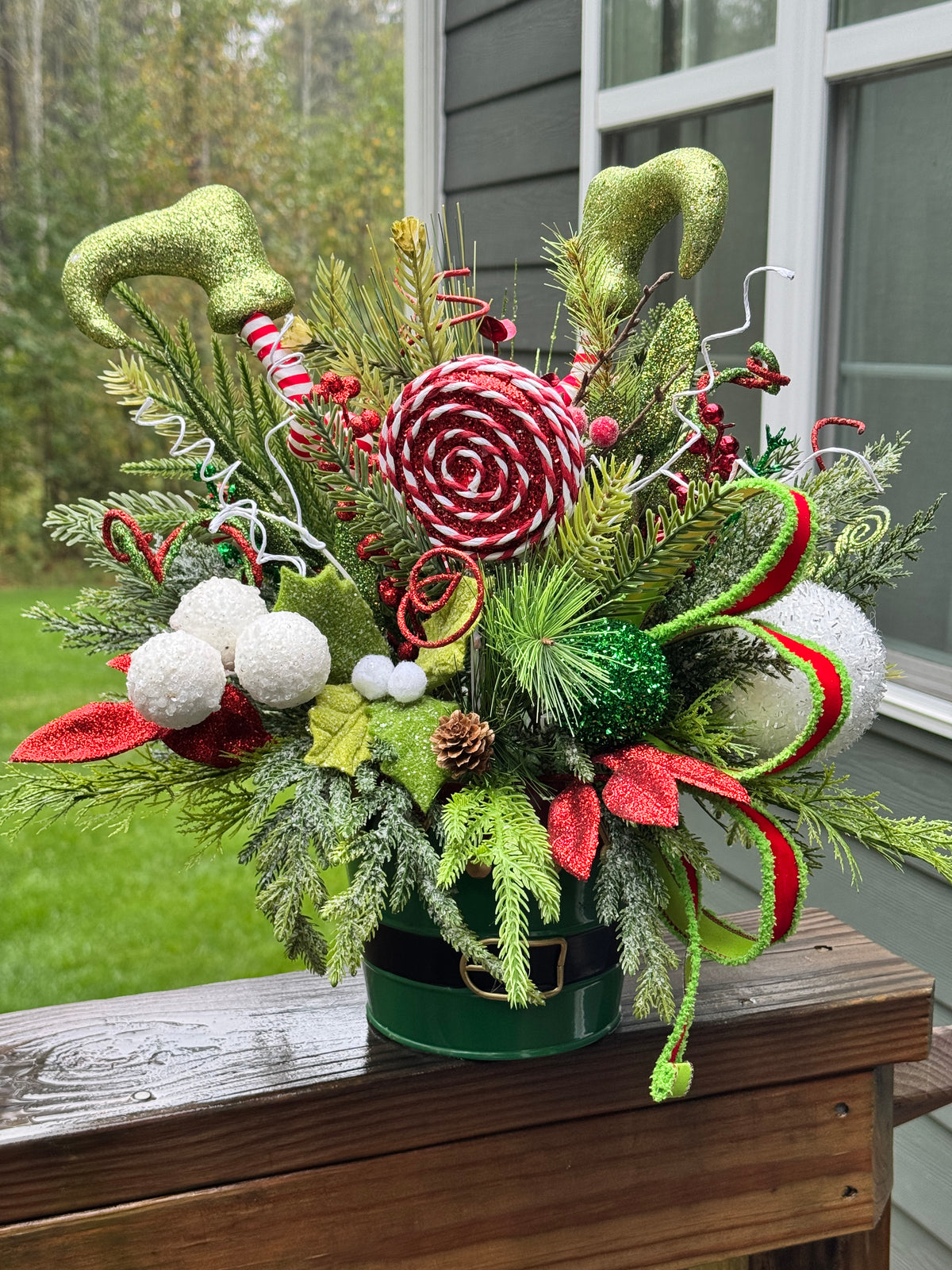 Whimsical Elf Floral Arrangement