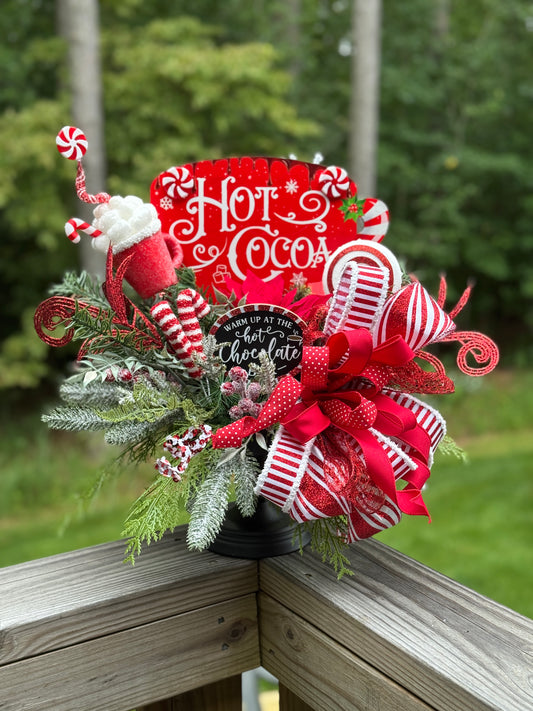 Hot Cocoa Winter/Holiday Arrangement