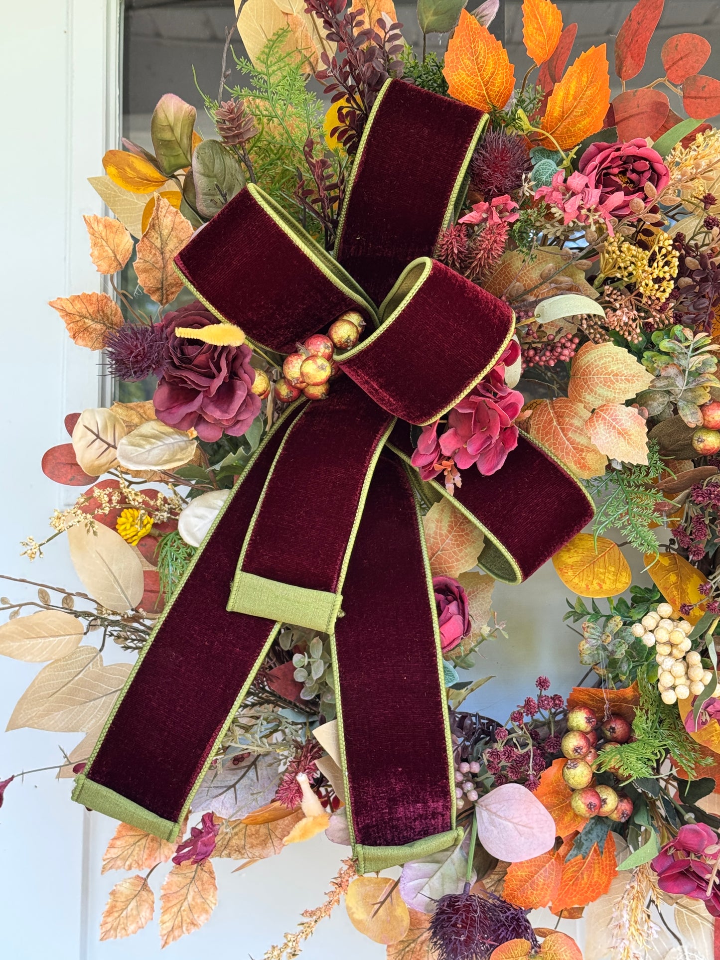 Burgundy Velvet & Autumn Wrath