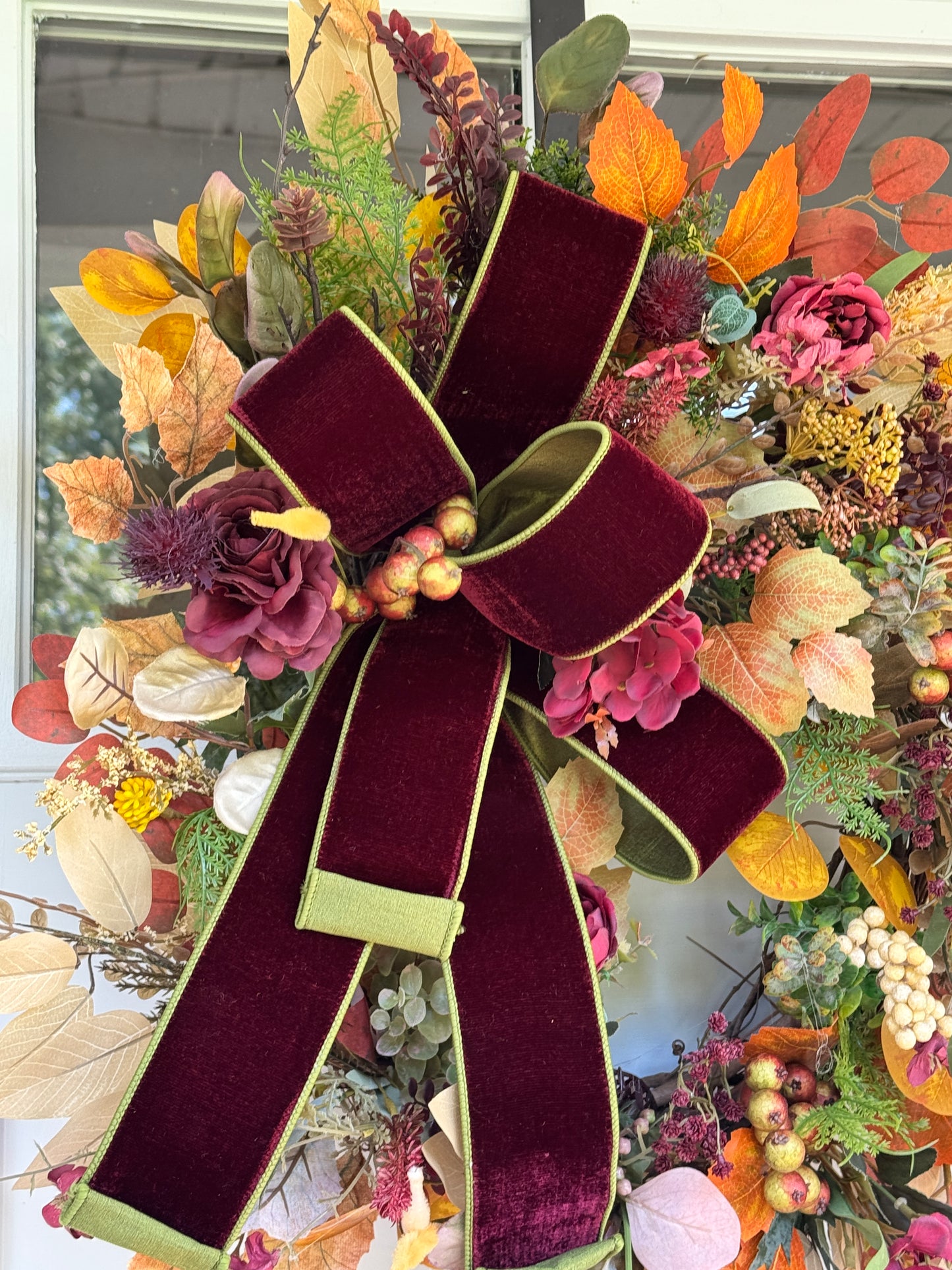 Burgundy Velvet & Autumn Wrath