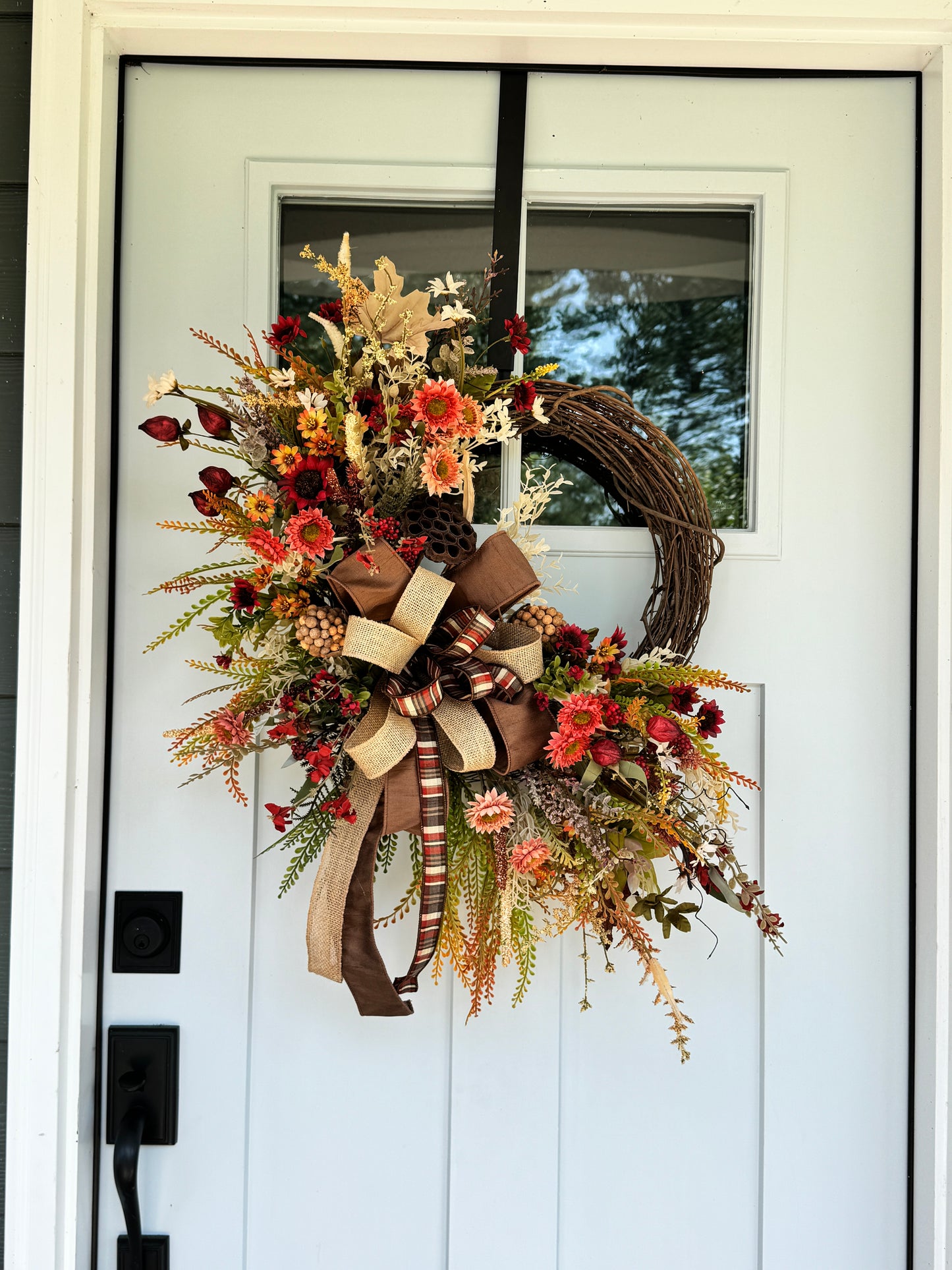 Rustic Grapevine Fall Wreath