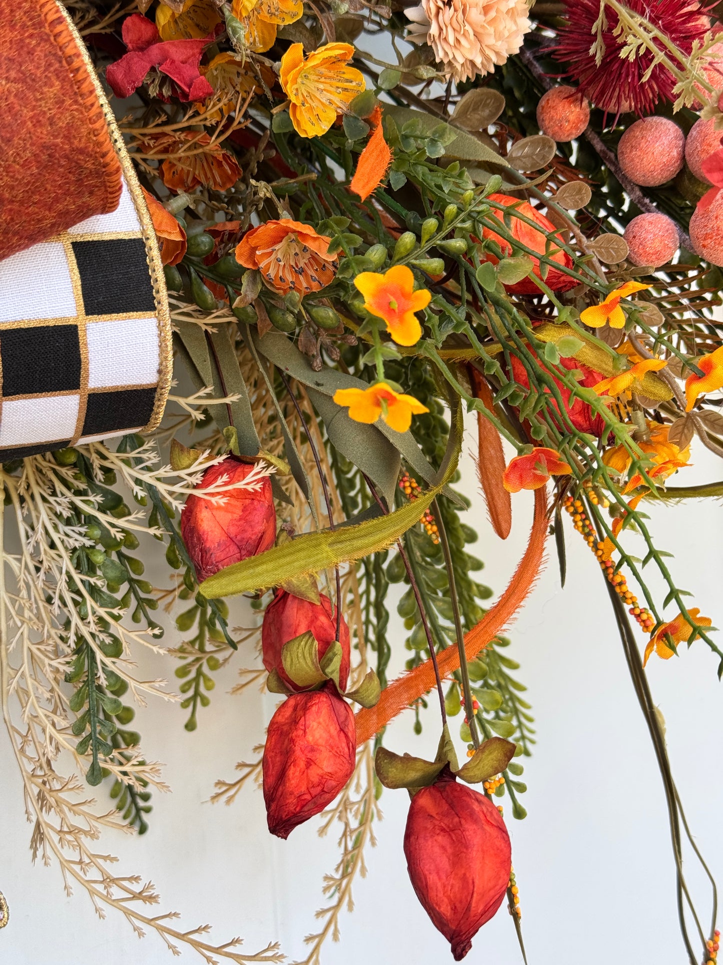 Large Rustic Elegance Grapevine Wreath
