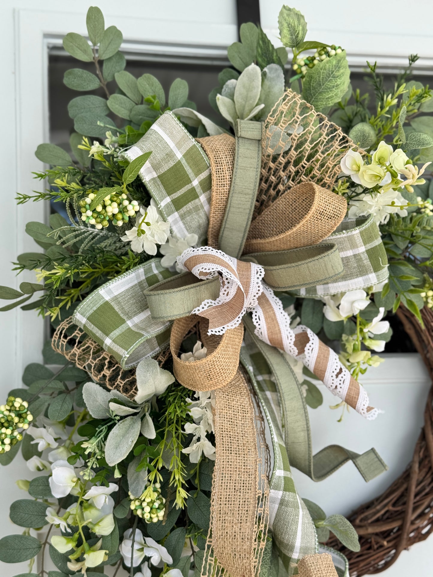 Everyday Wisteria Wreath