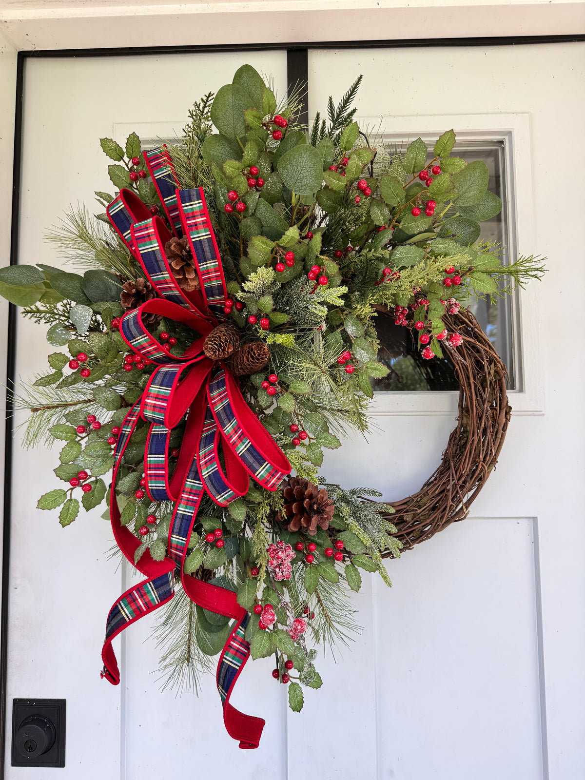 Nostalgic Winter Berry Wreath