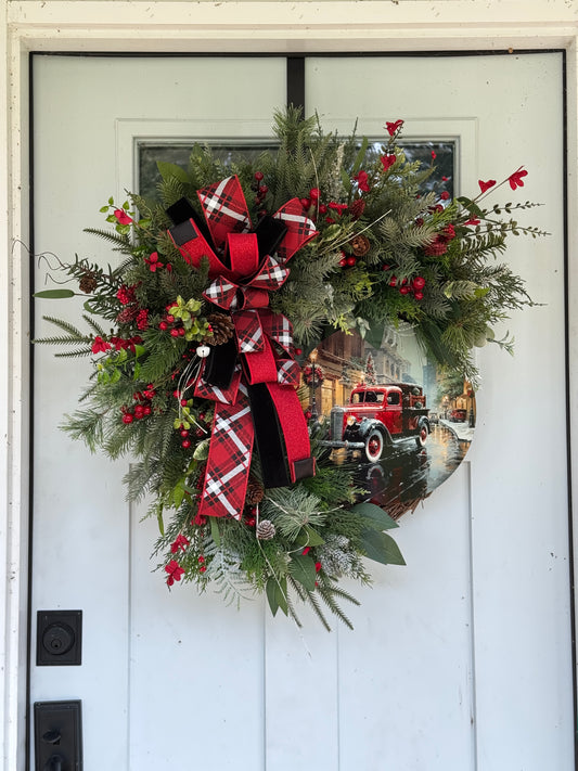 Nostalgic Winter/Holiday Wreath