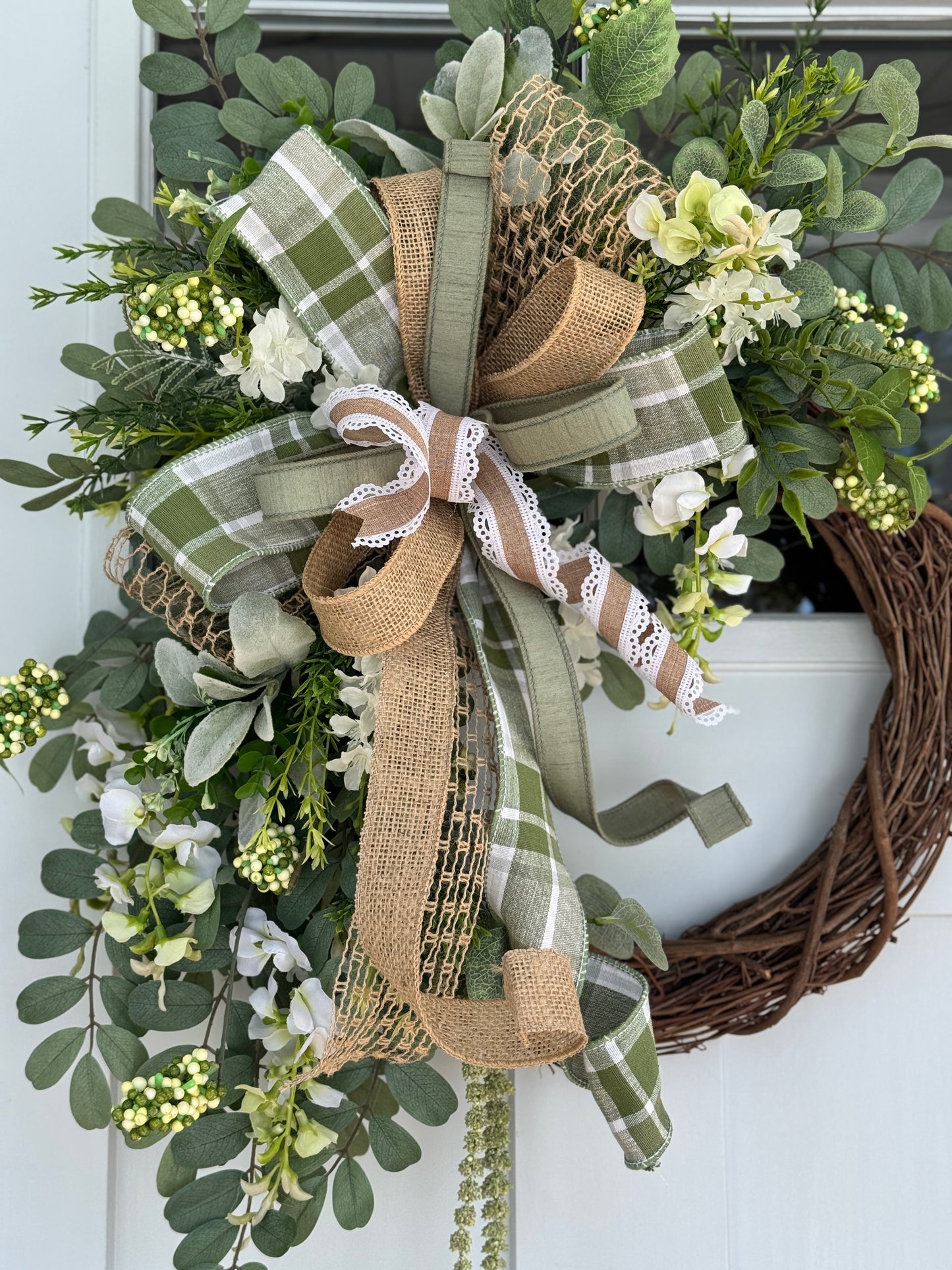 Everyday Wisteria Wreath