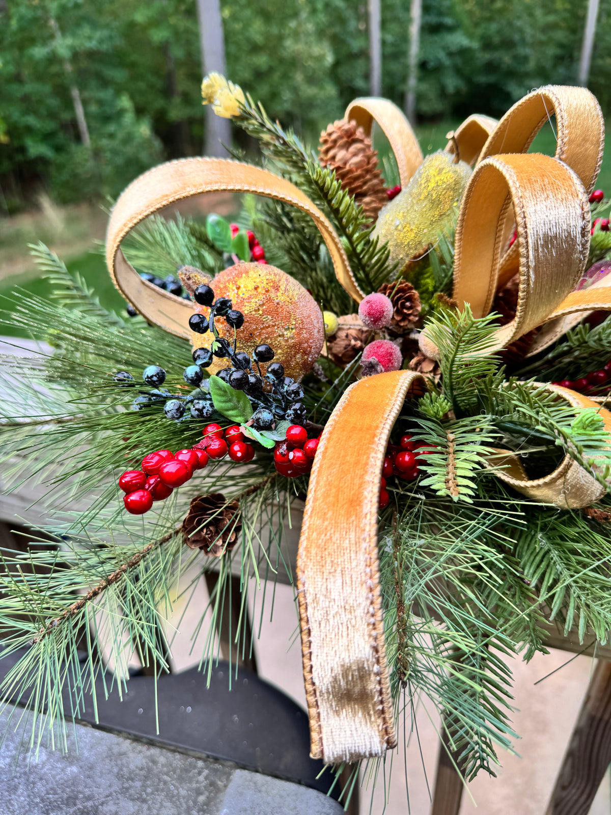 Williamsburg Traditional Winter/Holiday Centerpiece