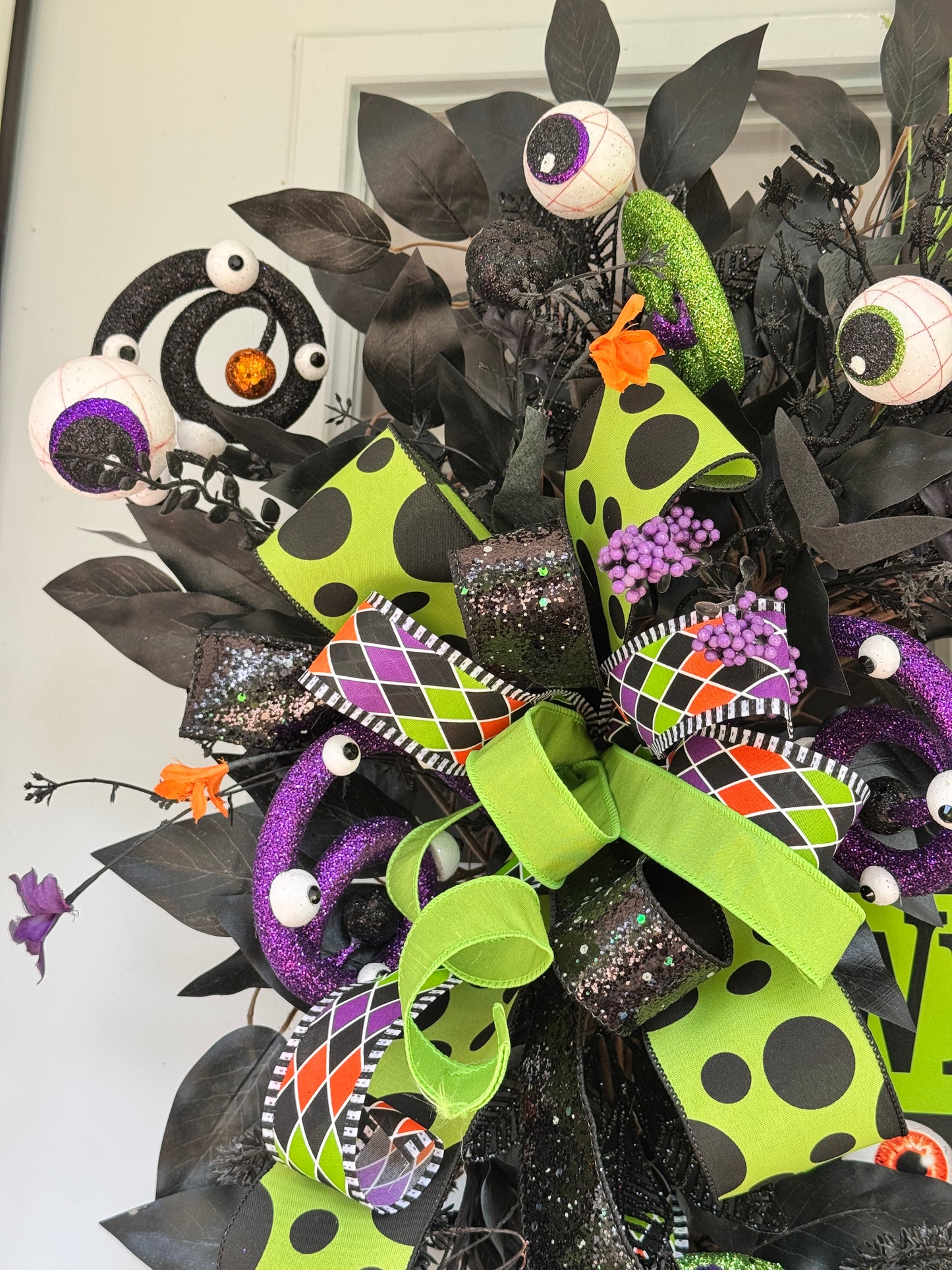 “Eye See You” Spooky Welcome Wreath