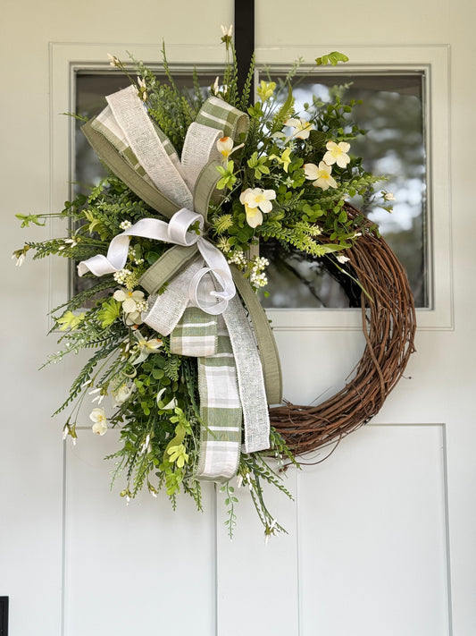 Everyday Sage and White Wreath