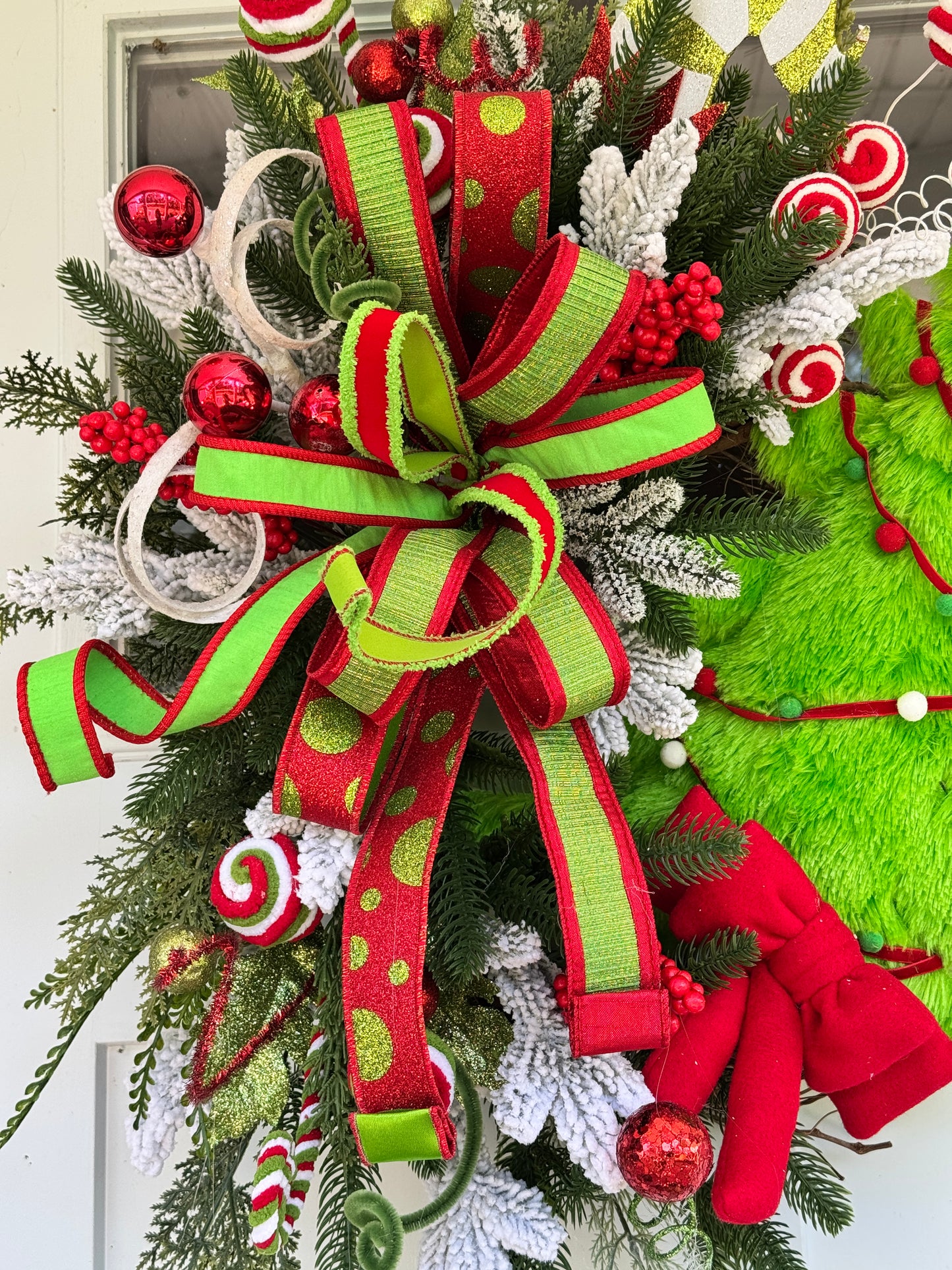 Whimsical Wonder Christmas Tree Wreath