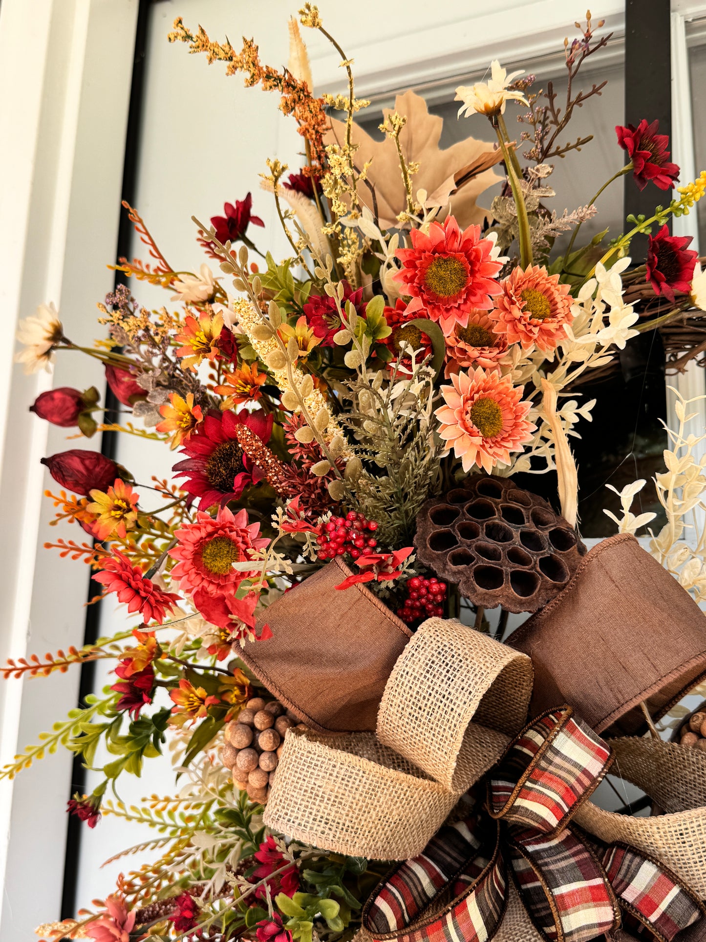 Rustic Grapevine Fall Wreath