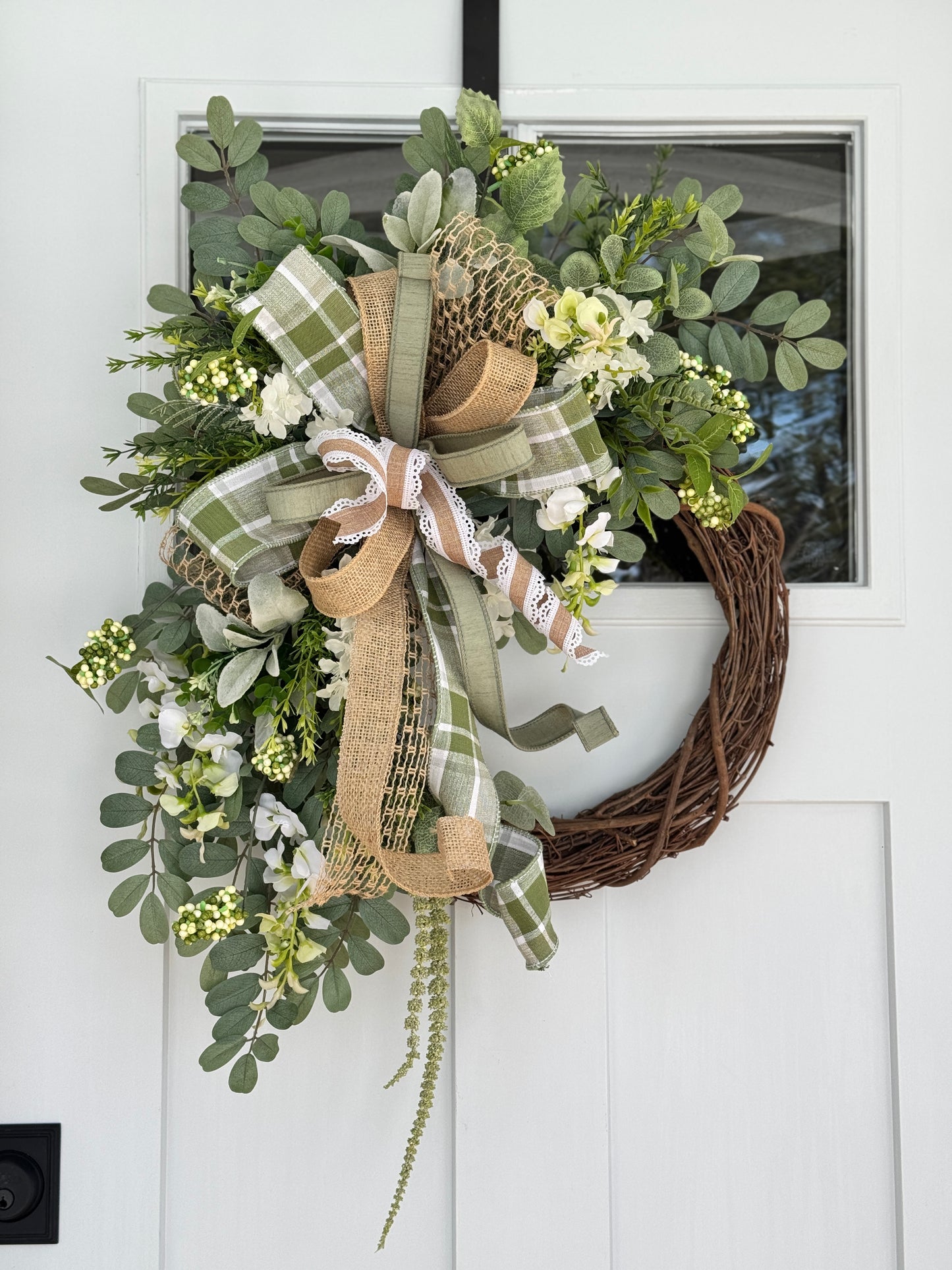 Everyday Wisteria Wreath