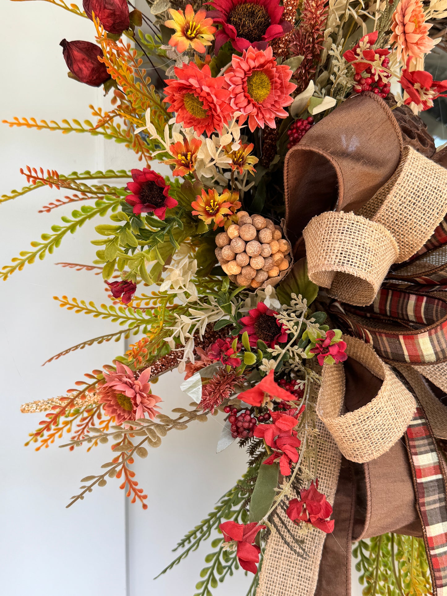 Rustic Grapevine Fall Wreath