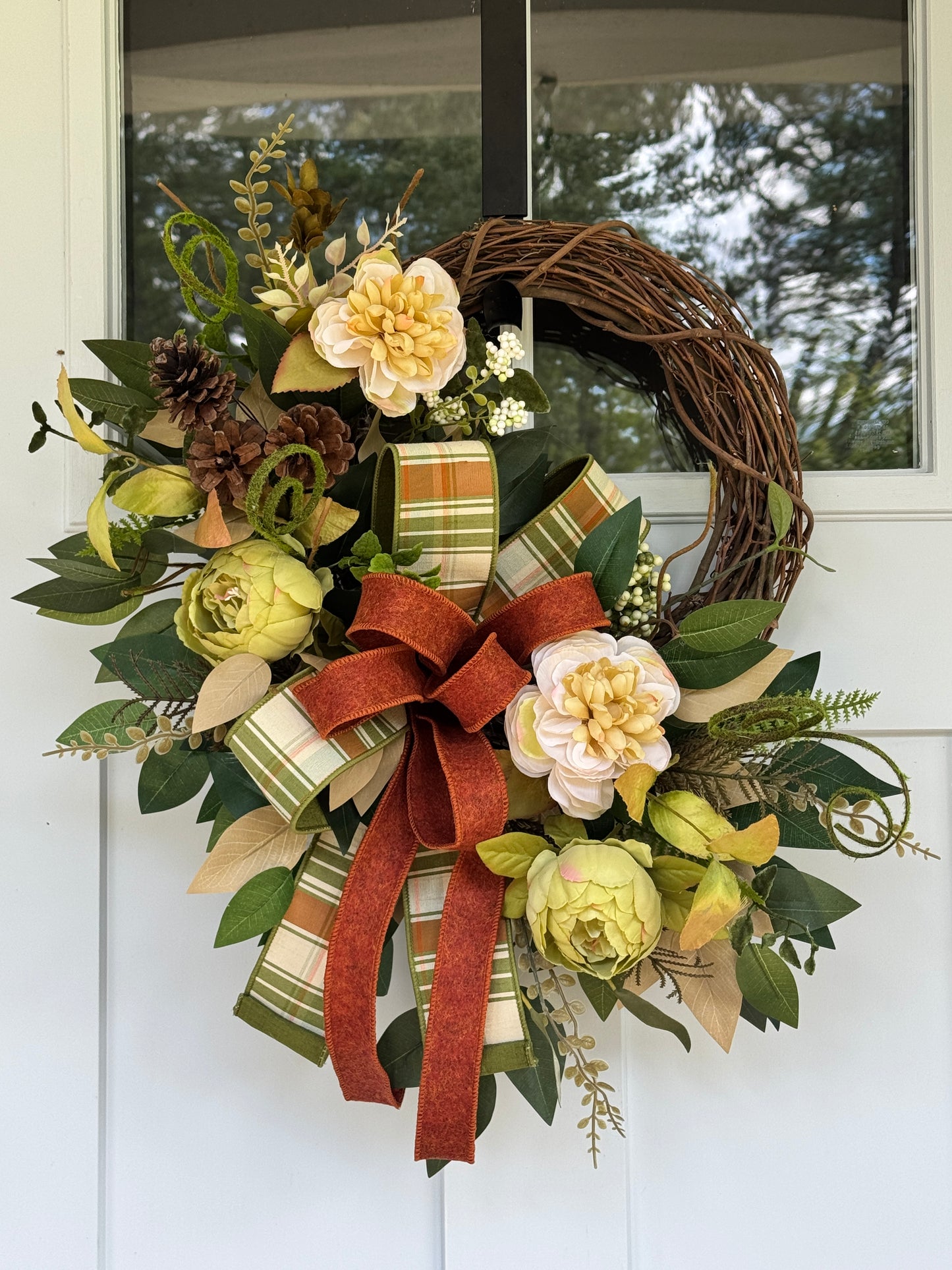 Cozy Harvest Charm Wreath