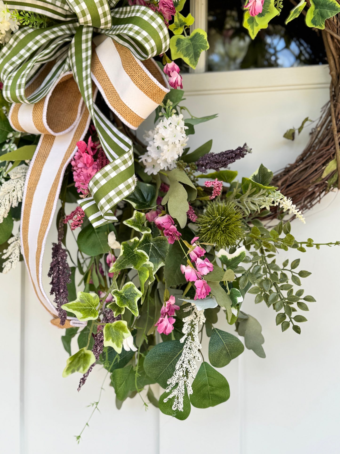 XL Hyacinth Everyday Floral Wreath