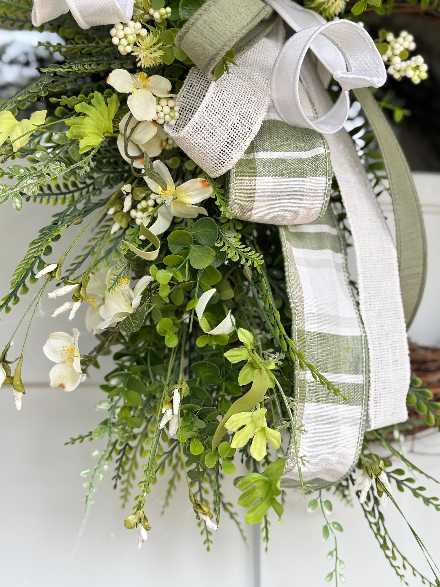 Everyday Sage and White Wreath