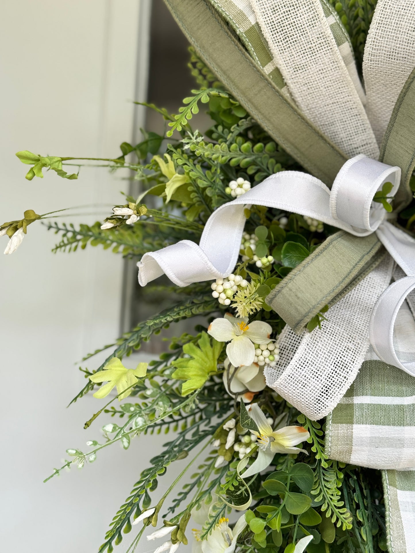 Everyday Sage and White Wreath