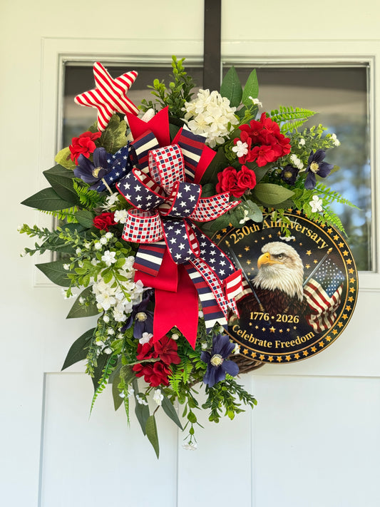 250th Anniversary Patriotic Wreath
