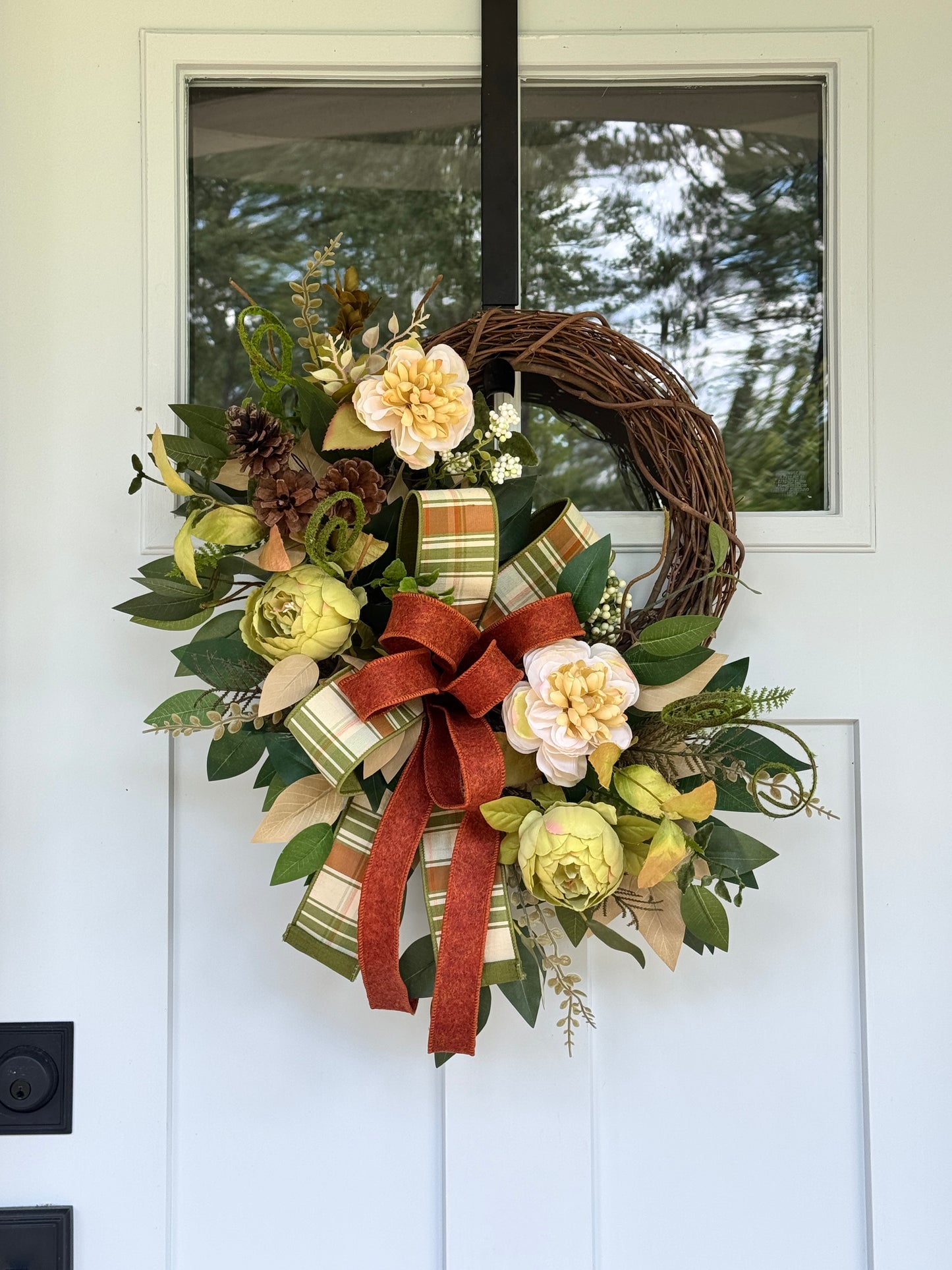 Cozy Harvest Charm Wreath