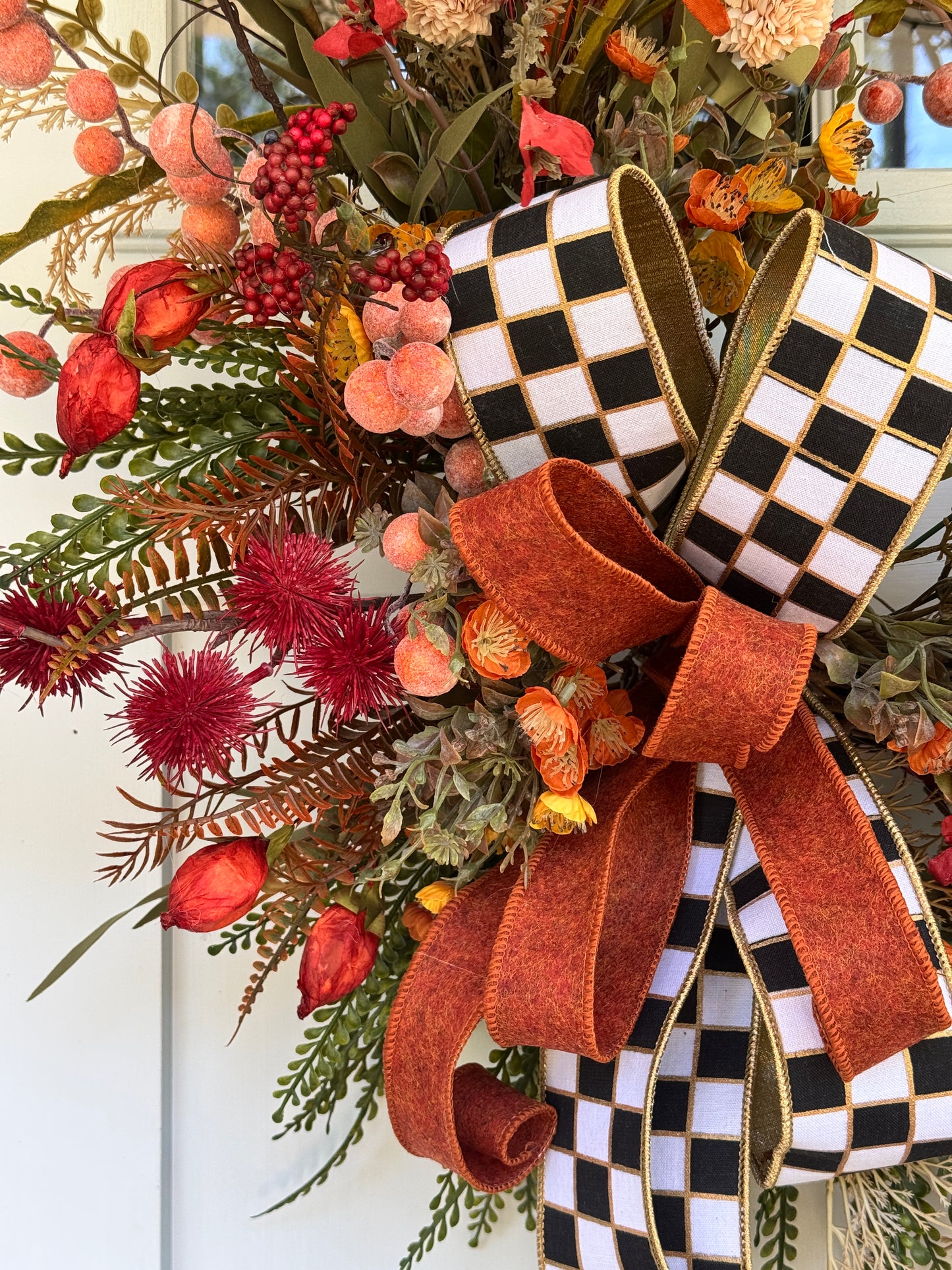 Large Rustic Elegance Grapevine Wreath