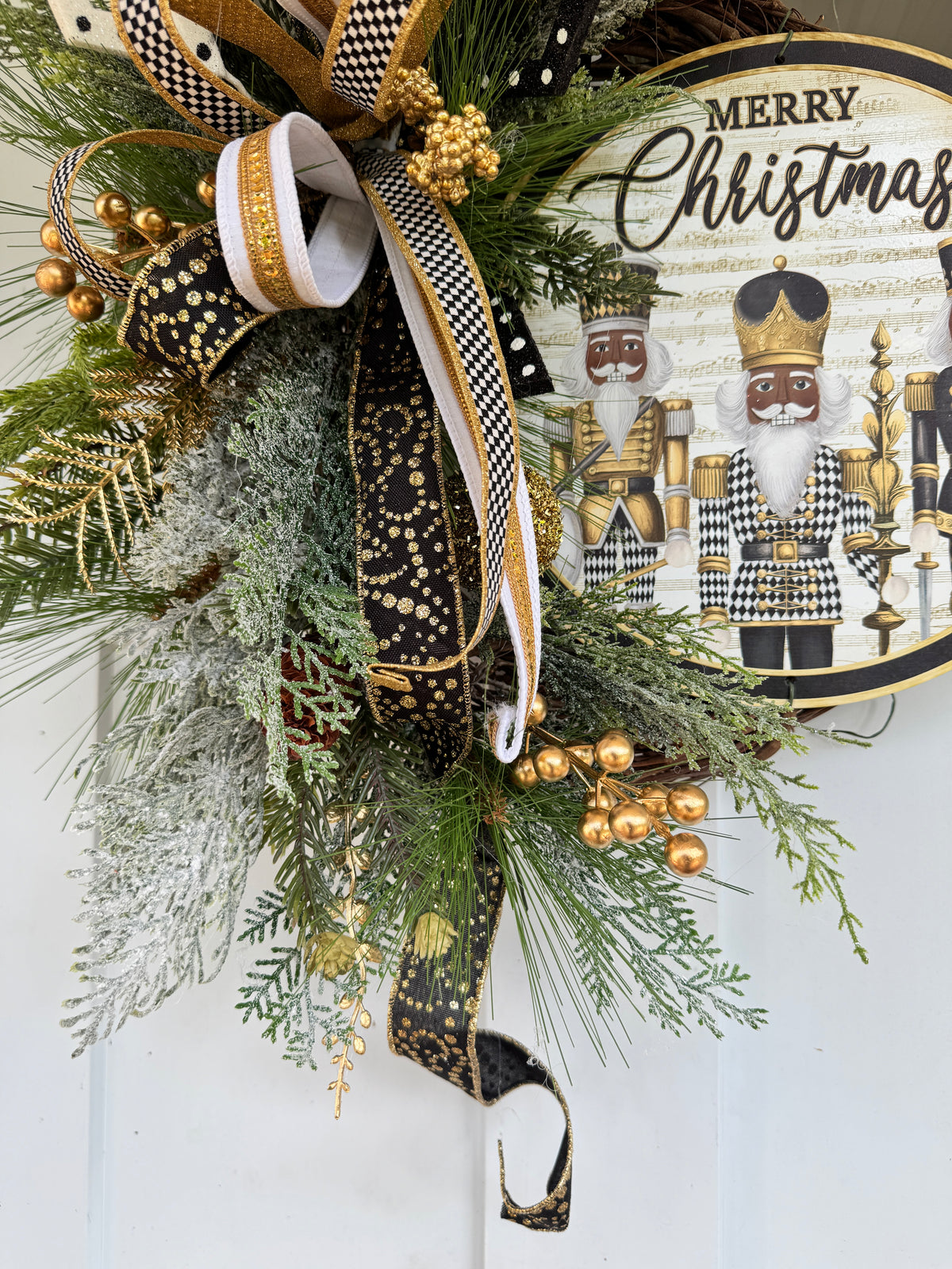Nutcracker Elegance Wreath