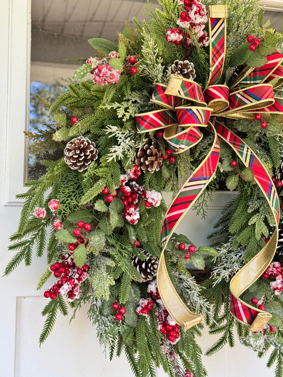 Classic Winter/Holiday Pine Wreath