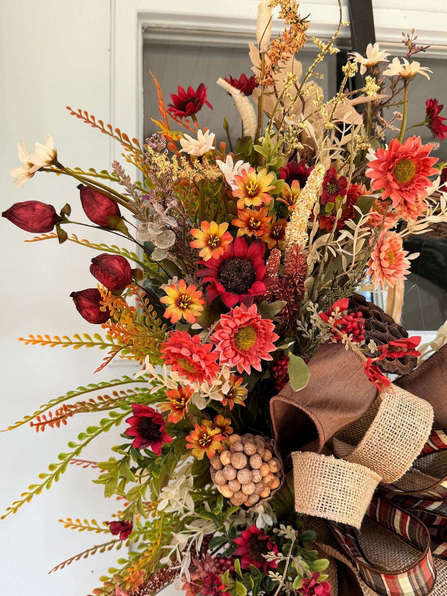 Rustic Grapevine Fall Wreath