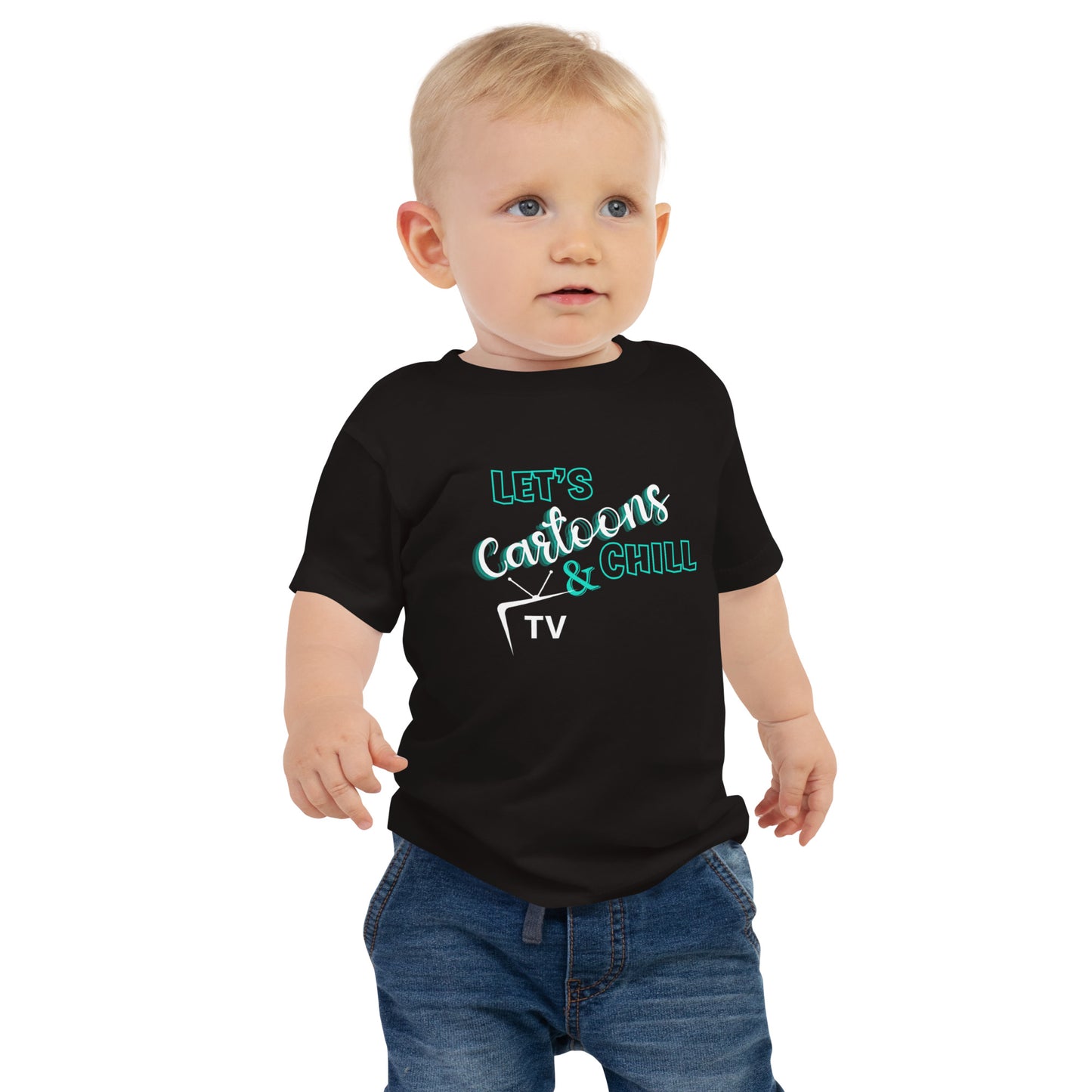 Let’s cartoons Baby Jersey Short Sleeve Tee