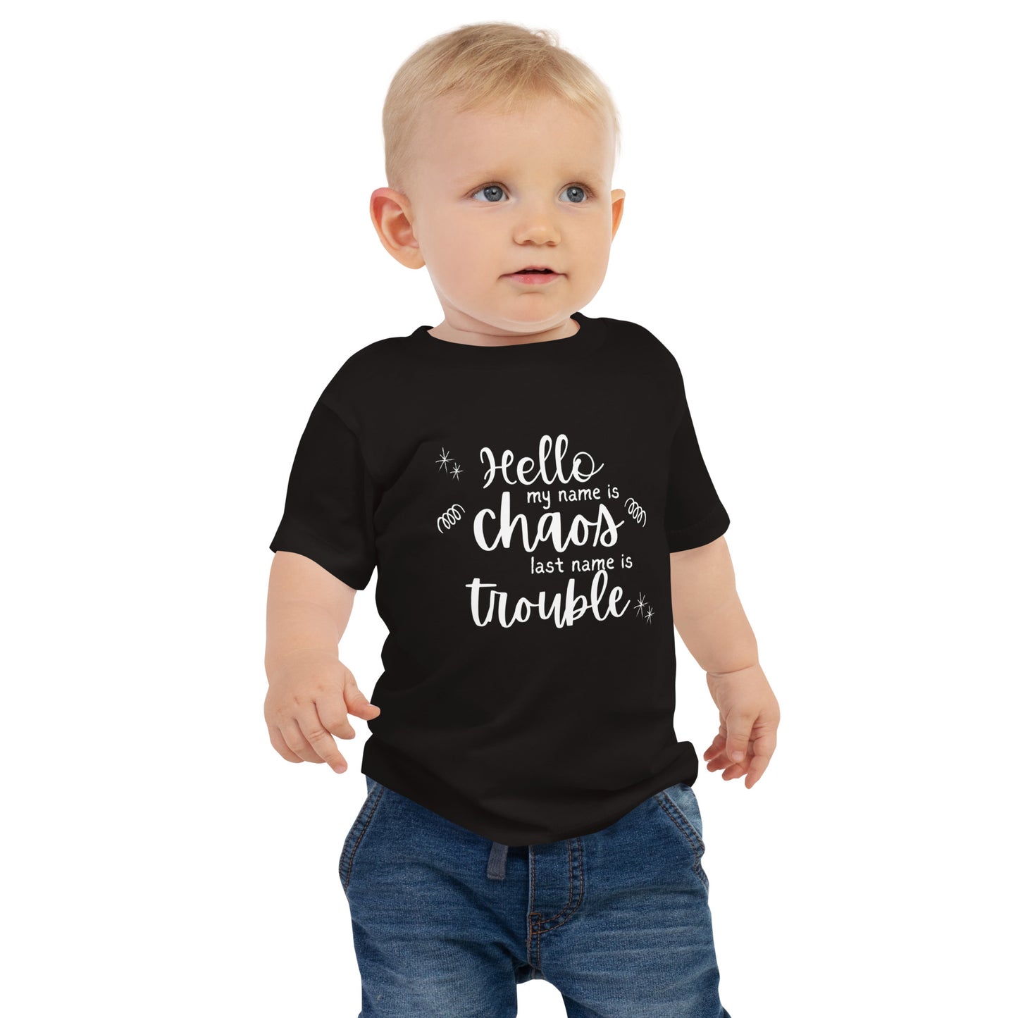 My name is Baby Jersey Short Sleeve Tee