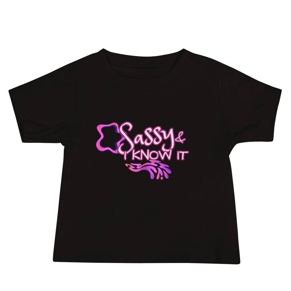 Sassy Baby Jersey Short Sleeve Tee