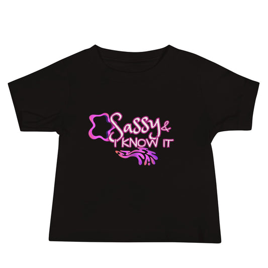 Sassy Baby Jersey Short Sleeve Tee