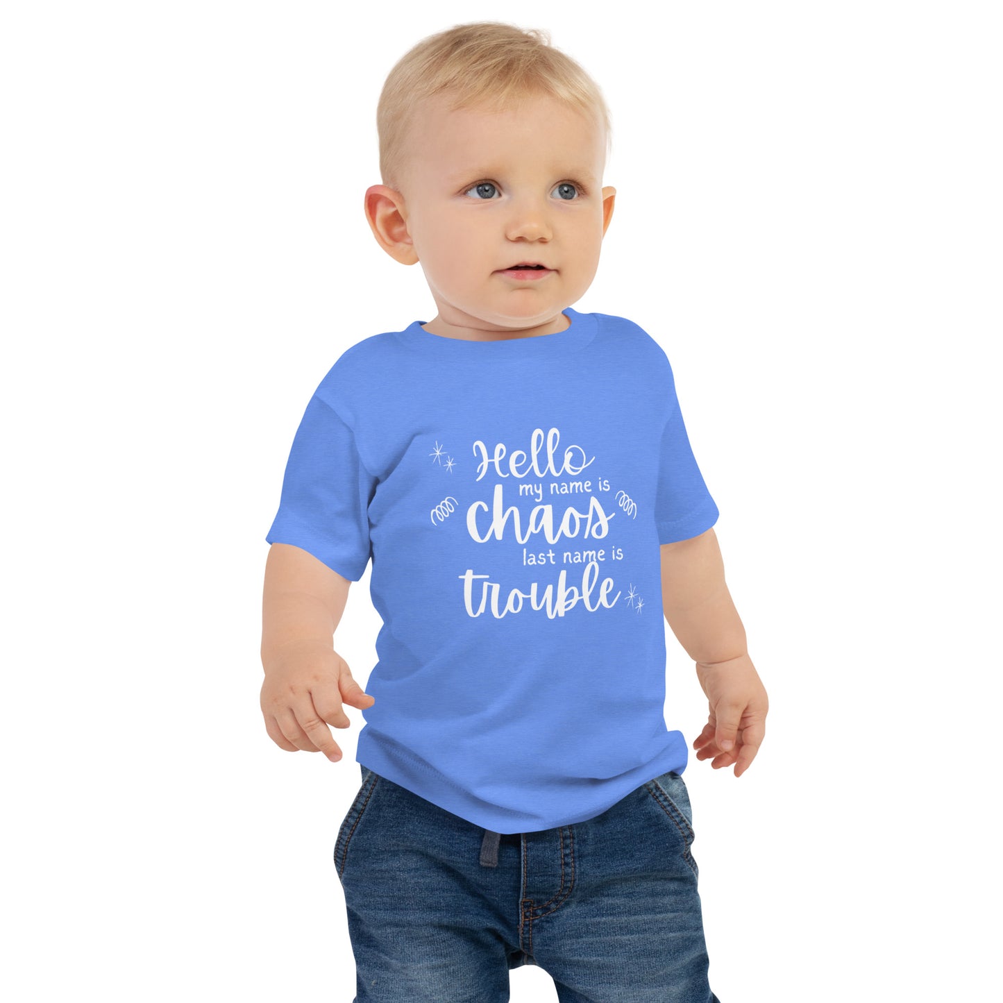 My name is Baby Jersey Short Sleeve Tee