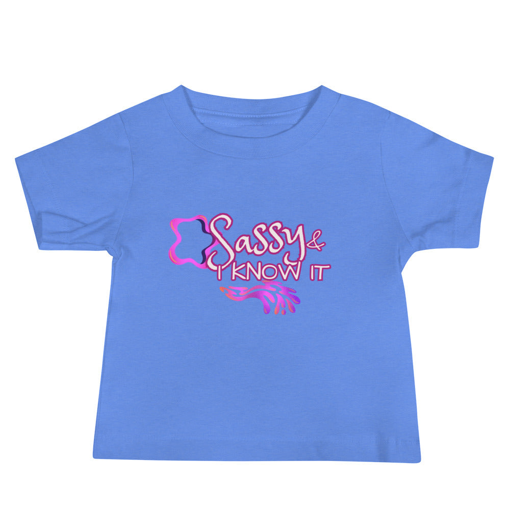 Sassy Baby Jersey Short Sleeve Tee