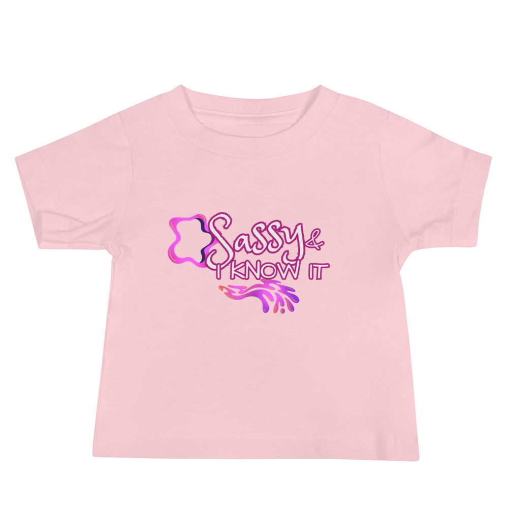 Sassy Baby Jersey Short Sleeve Tee