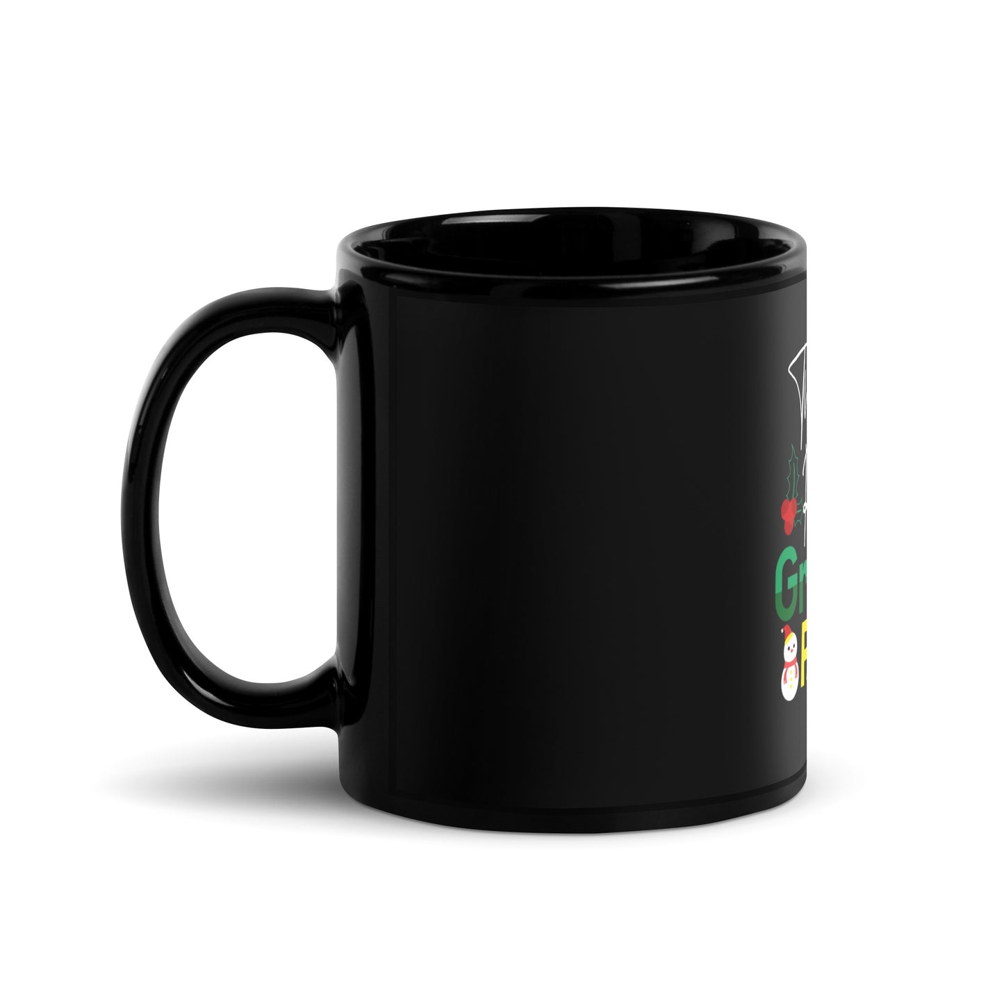 Testing grinch Black Glossy Mug