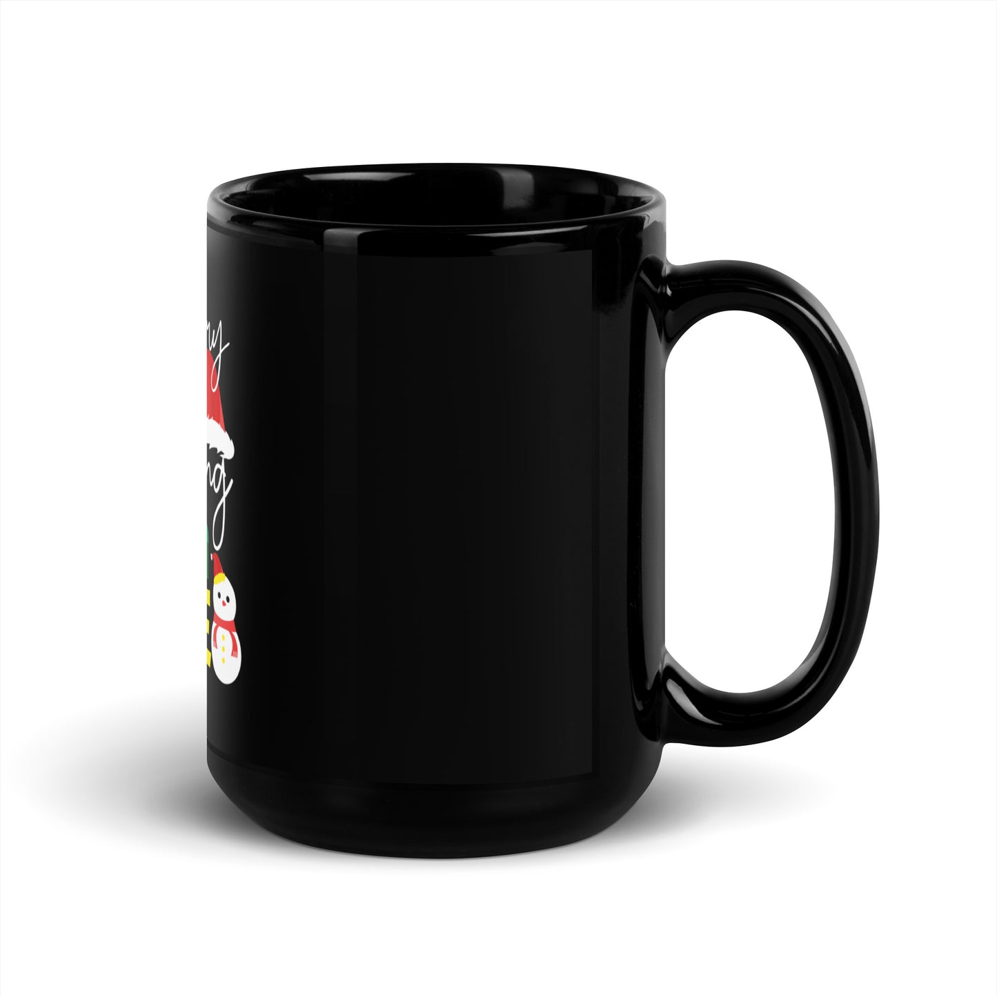 Testing grinch Black Glossy Mug