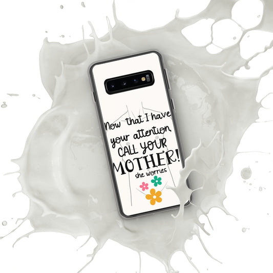 Call your mother Clear Case for Samsung®