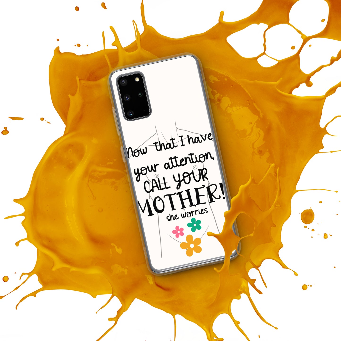 Call your mother Clear Case for Samsung®
