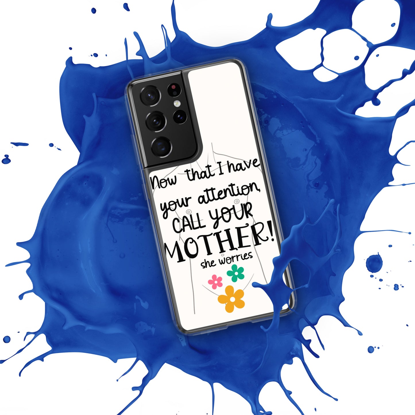 Call your mother Clear Case for Samsung®