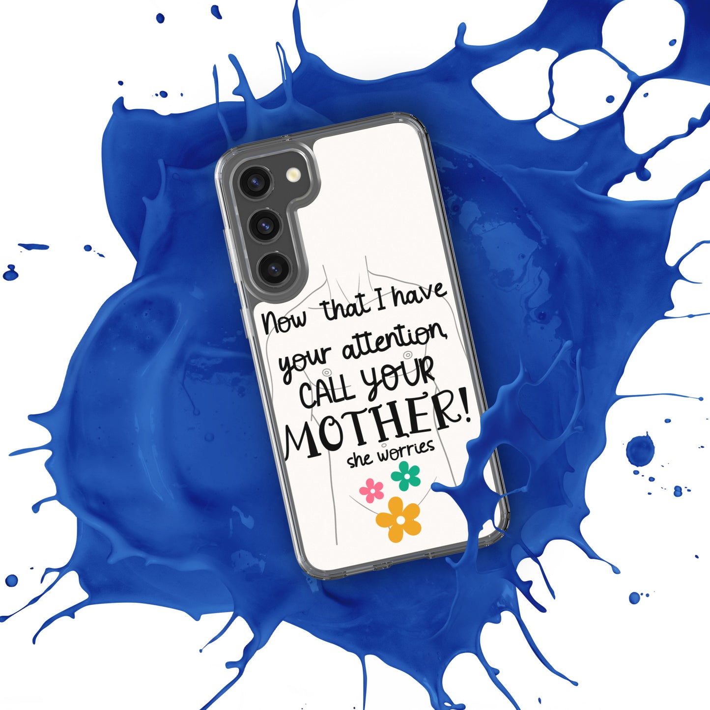 Call your mother Clear Case for Samsung®