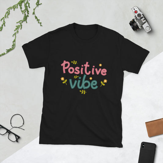 Positive vibe Short-Sleeve Unisex T-Shirt