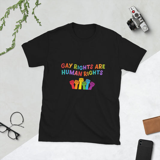 Gay Rights are Human Rights Short-Sleeve Unisex T-Shirt